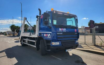 camion portacondenedores de cadenas 2